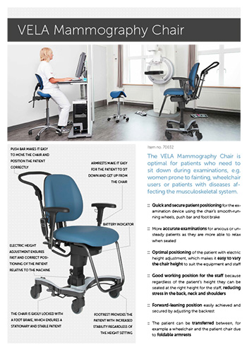 Vela Mammography Brochure IMAGE